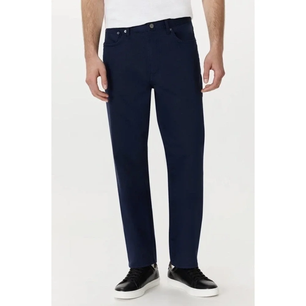 Quince Comfort Stretch Traveler 5-Pocket Pants - Straight Deep Navy 32X30